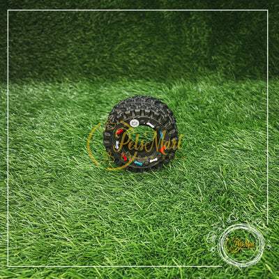 Squeeky Wheel Rubber Teether - Pets Mart Pakistan