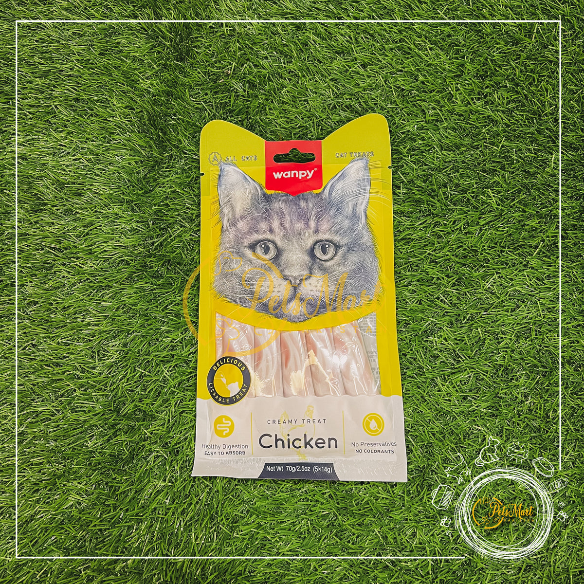 Wanpy Creamy Lickable Treaet - Pets Mart Pakistan