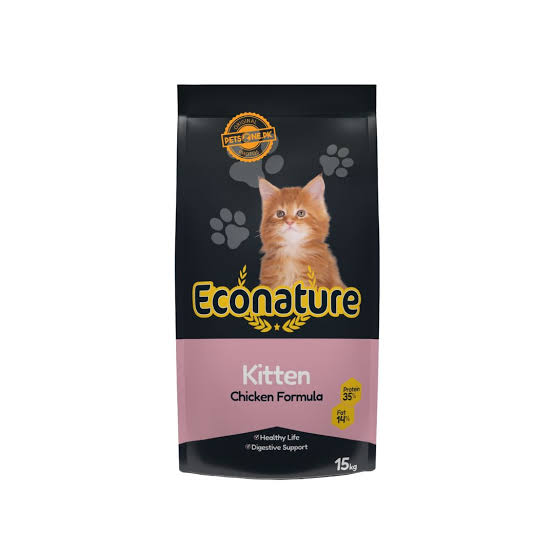 Econature Kitten plus Dry Food - 15 kg