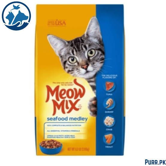 Meow Mix Seafood Medley Cat Food - 1.5 kg