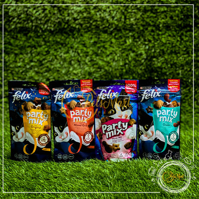 Felix Party Mix Dry Cat/kitten Treats in 4 Different Flavors - Pets Mart Pakistan