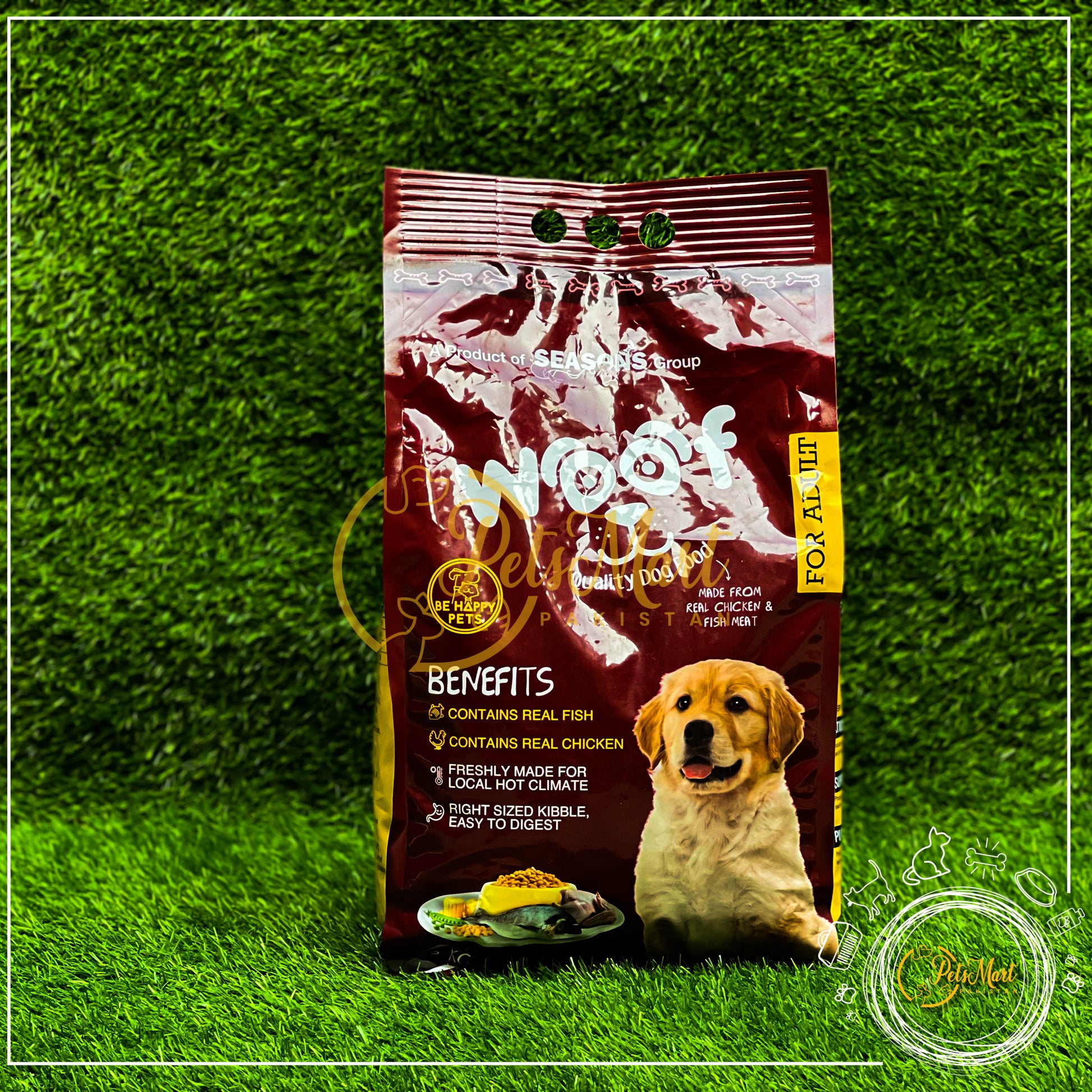 Woof Adult Dog Dry Food - Pets Mart Pakistan
