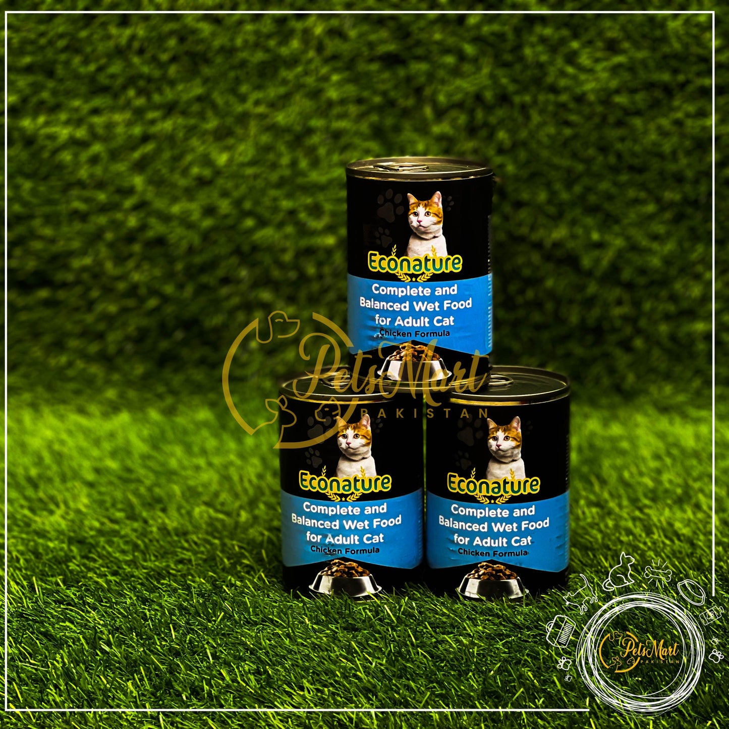 Econature Adult Wet Food Chicken Chunks-400g | Pets Mart Pakistan - Pets Mart Pakistan