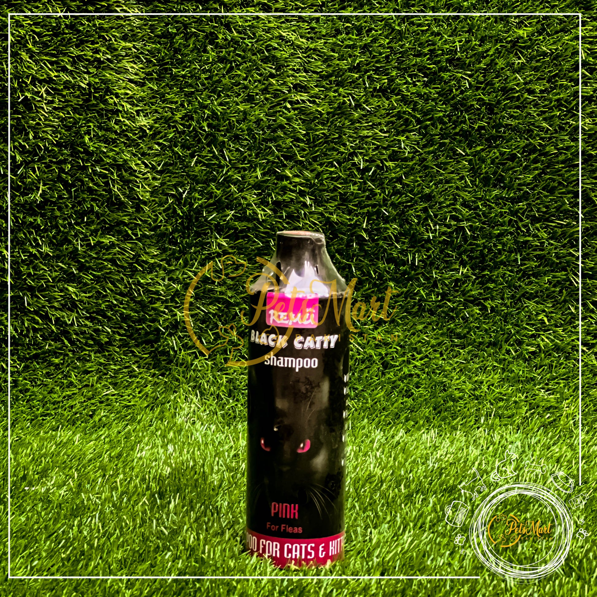 Remu Black Catty Shampoo for Fleas in Two Sizes - Pets Mart Pakistan