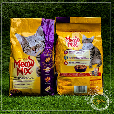 Meow Mix Original Choice Adult Dry Cat Food in 4 Different Packing Sizes - Pets Mart Pakistan