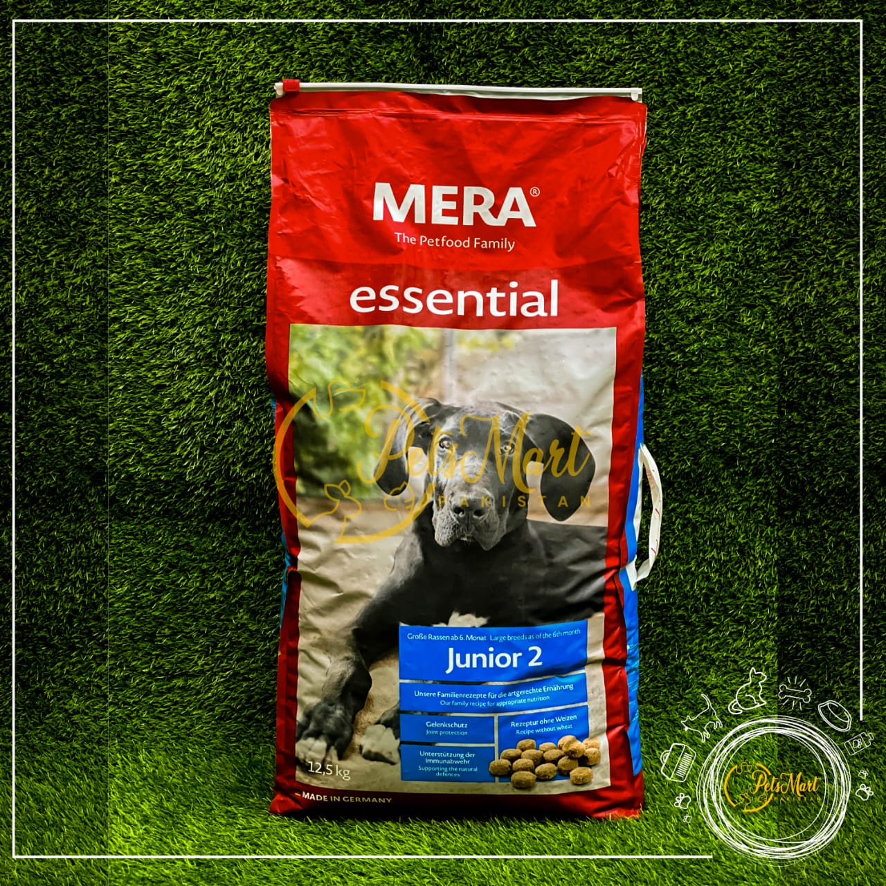 Mera Junior 2 Dry Food for Large Breed Puppies - Pets Mart Pakistan