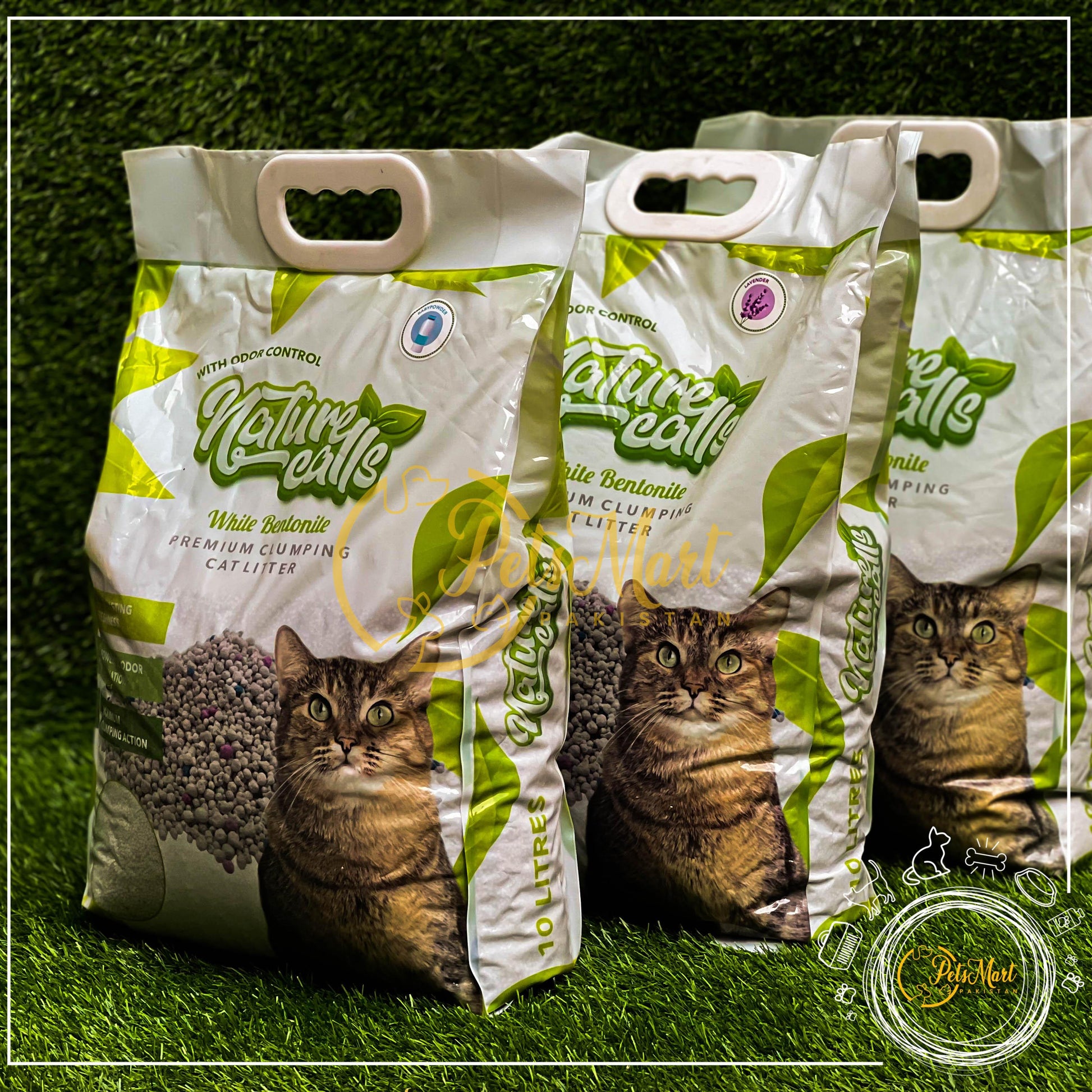 Nature Calls Imported Cat/Kitten Litter in Three Scents - Pets Mart Pakistan