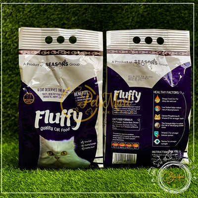 Fluffy Cat/Kitten Dry Food - High-Quality Nutrition for Your Feline Friend | Pets Mart Pakistan - Pets Mart Pakistan