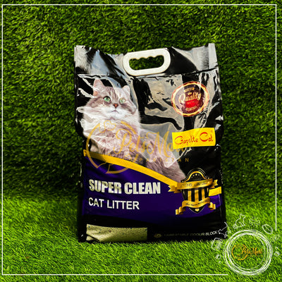 Super Clean Bentonite (Imported) Cat Litter - Pets Mart Pakistan