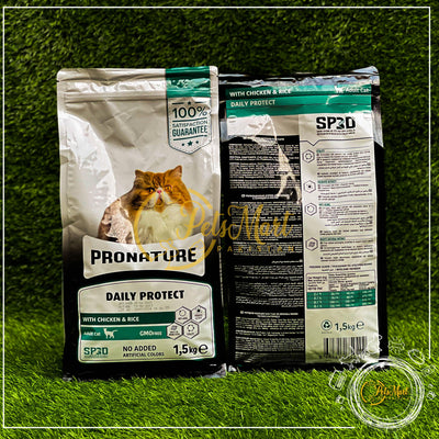 Pronature Cat Food with Chicken & Rice Formula in Two Packing Sizes - Pets Mart Pakistan