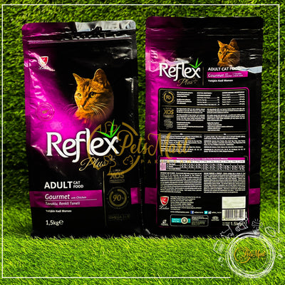 Reflex Plus Gourmet Adult Cat Dry Food - Pets Mart Pakistan