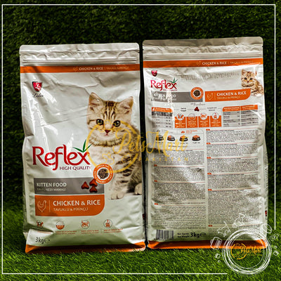 Reflex Kitten Food in Chicken & Rice in Three Packing Sizes - Pets Mart Pakistan