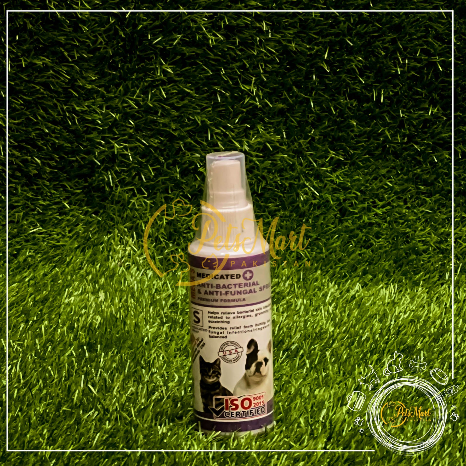 Anti-Fungal Spray - Quick & Easy Treatment of Fungus & Ringworms | Pets Mart Pakistan - Pets Mart Pakistan