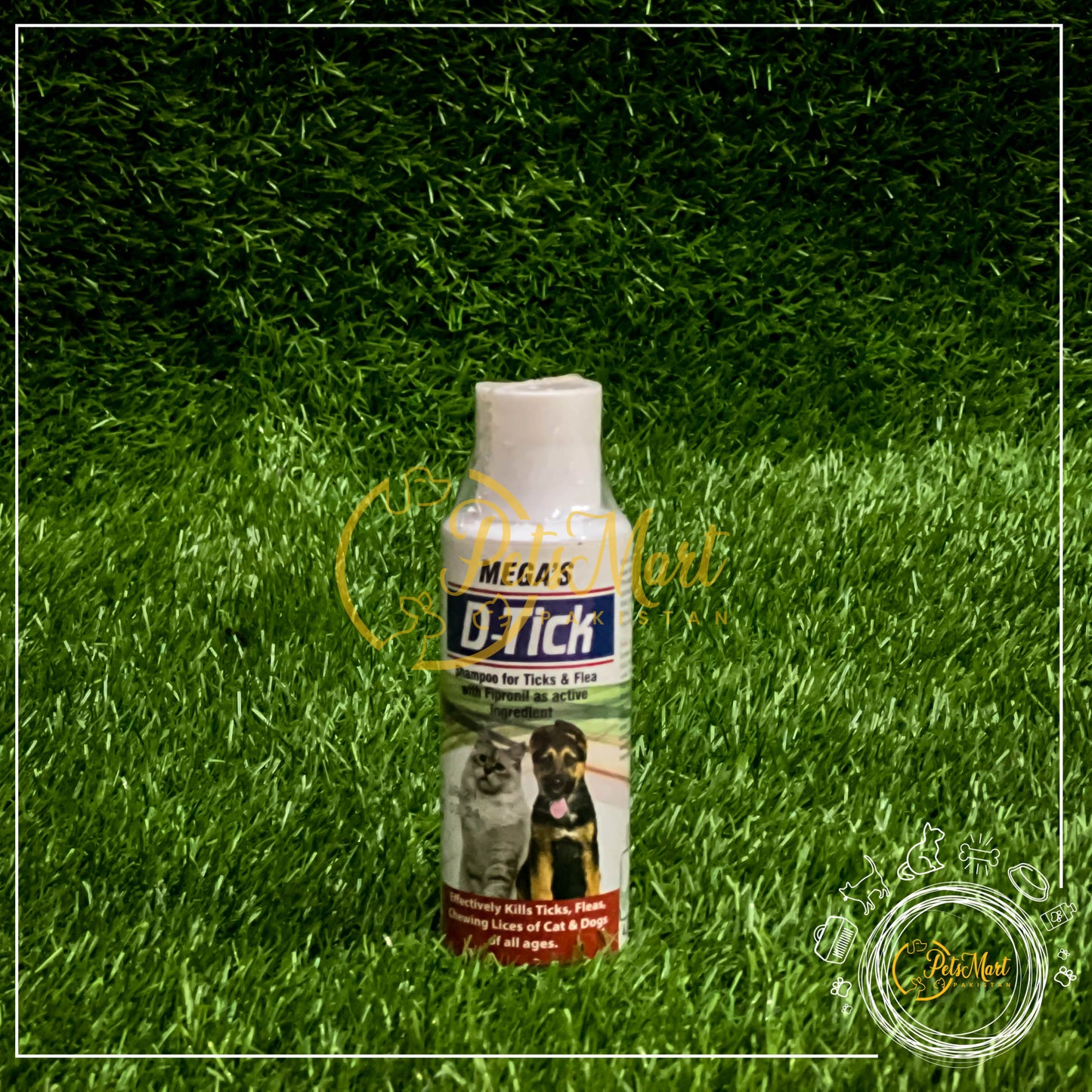 D-Tick Shampoo for Ticks & Fleas in 2 Different Sizes - Pets Mart Pakistan - Pets Mart Pakistan